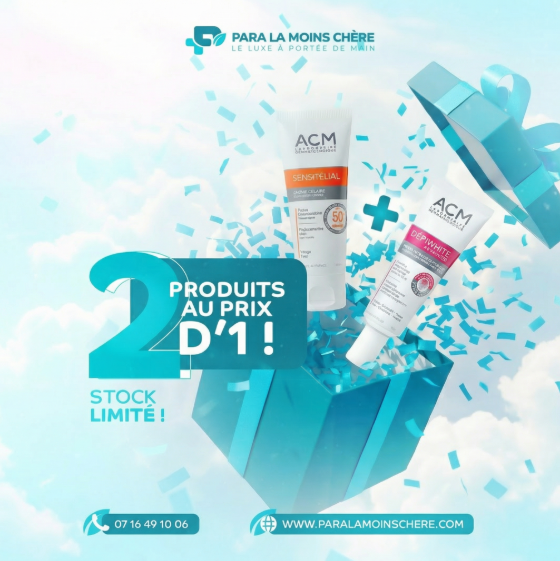 ACM Dépiwhite Advanced Crème intensive anti-taches + ACM Ecran Solaire Offert
