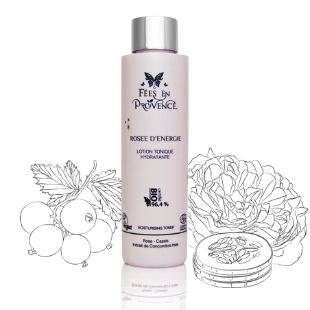FÉES EN PROVENCE – Lotion Tonique Rose d’Énergie 150 ml