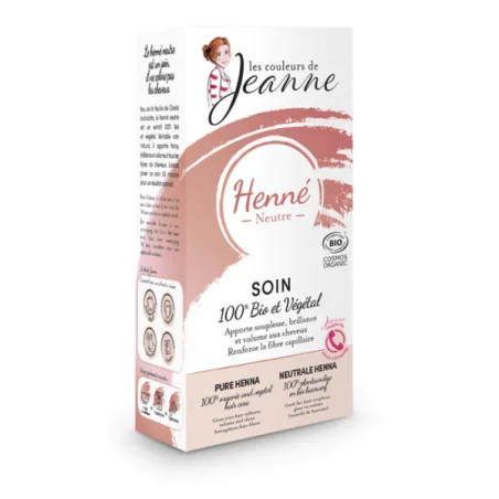 Les Couleurs de Jeanne Henné Neutre Bio – 100 g