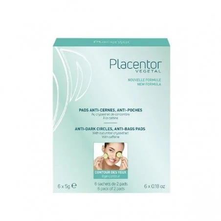 Placentor Végétal Pads Anti-Cernes / Anti-Poches – 6 unités