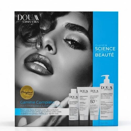 Profitez d’une offre pack avantageuse avec le Pack Douaa Cosmetics Éclaircissant & Protecteur, une routine complète conçue pour illuminer le teint, améliorer son uniformité et protéger la peau au quotidien, signée Douaa Cosmetics.